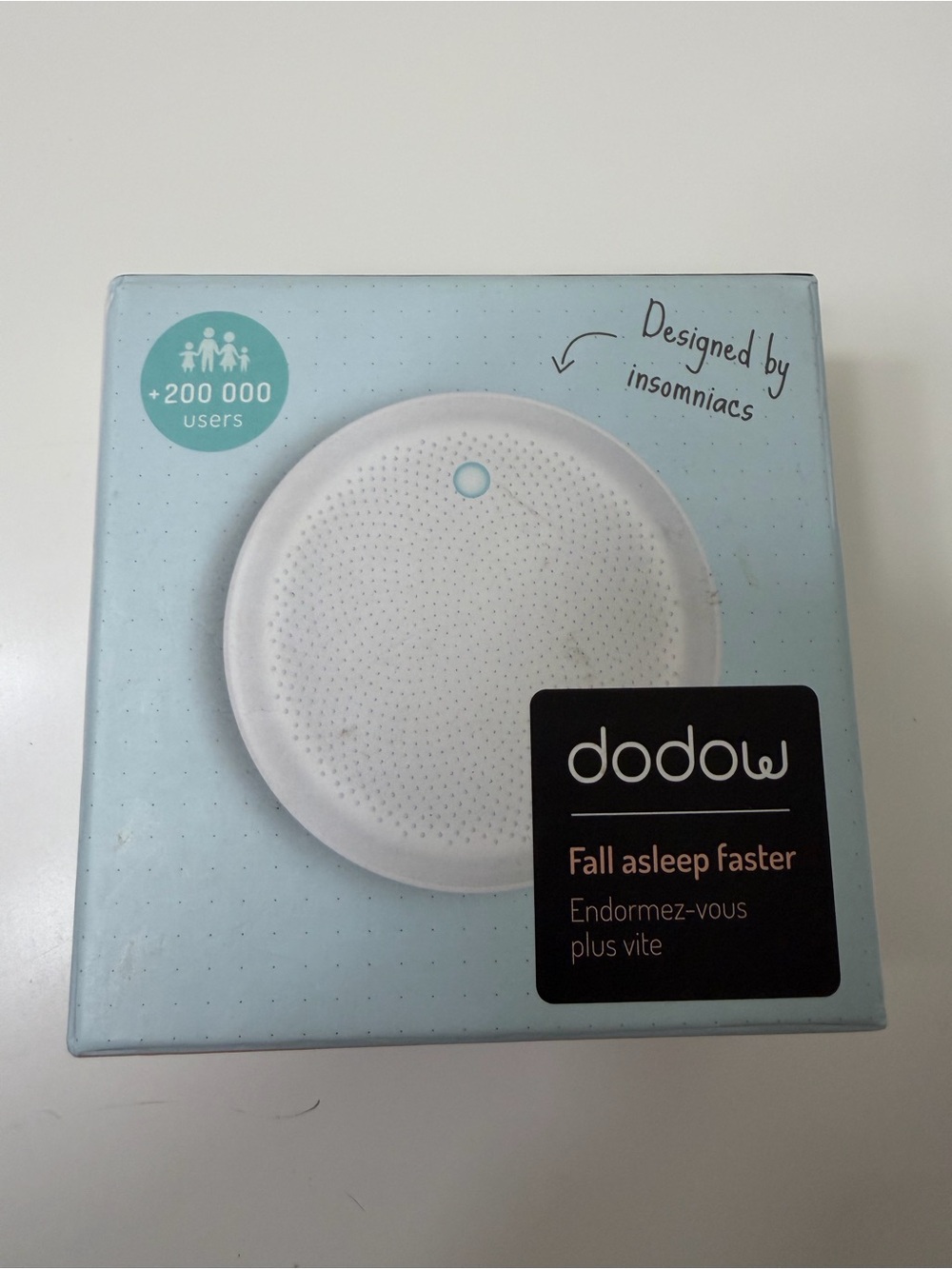 dodow Sleep Device - White Dodow Sleep Aid Device from Livlab (Created by Insomn